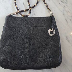 Brighton Pebble Leather Bag Zipped Shoulder Bag Bareley Used